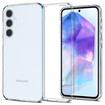 Samsung Galaxy A55 Spigen Liquid Crystal TPU Skal - Genomskinlig