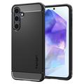 Samsung Galaxy A55 Spigen Rugged Armor TPU Skal - Svart