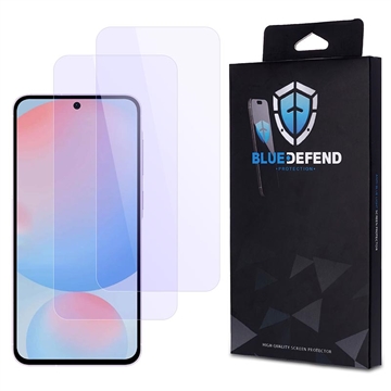 Samsung Galaxy A56 BlueDefend Anti-Blue Light skärmskydd av härdat glas - 2 st.