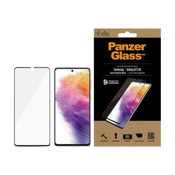 Samsung Galaxy A73 5G PanzerGlass Case Friendly Skärmskydd - 9H - Svart Kant