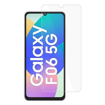 Samsung Galaxy F06 5G Härdat Glas Skärmskydd - Case Friendly - Genomskinlig