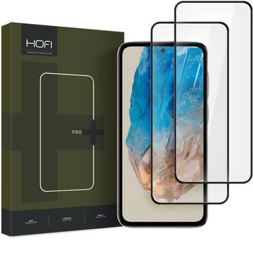 Samsung Galaxy M35 Hofi Premium Pro+ Härdat Glas Skärmskydd - 9H - 2 St. - Svart Kant