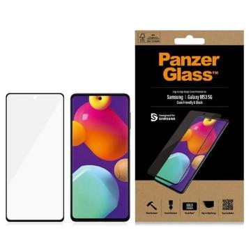 Samsung Galaxy M53 PanzerGlass Case Friendly Skärmskydd - 9H - Svart Kant