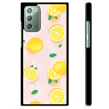 Samsung Galaxy Note20 Skyddsskal - Citronmönster