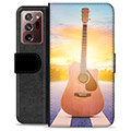 Samsung Galaxy Note20 Ultra Premium Plånboksfodral - Gitarr