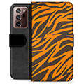 Samsung Galaxy Note20 Ultra Premium Plånboksfodral - Tiger