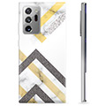 Samsung Galaxy Note20 Ultra TPU-Skal - Abstrakt Marmor