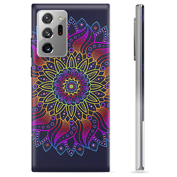 Samsung Galaxy Note20 Ultra TPU-Skal - Färgrik Mandala