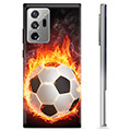 Samsung Galaxy Note20 Ultra TPU-Skal - Fotbollsflamma