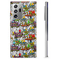 Samsung Galaxy Note20 Ultra TPU-Skal - Graffiti