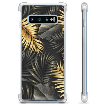 Samsung Galaxy S10 Hybridskal - Gyllene Löv