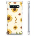 Samsung Galaxy S10 Hybridskal - Solrosor