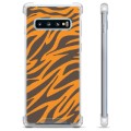 Samsung Galaxy S10 Hybridskal - Tiger