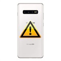 Samsung Galaxy S10+ Bak Skal Reparation - Keramiskt Vit