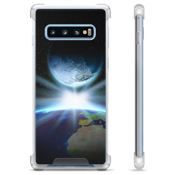 Samsung Galaxy S10+ Hybridskal - Rymden