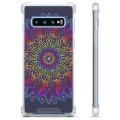 Samsung Galaxy S10+ Hybridskal - Färgrik Mandala