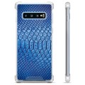 Samsung Galaxy S10+ Hybridskal - Läder