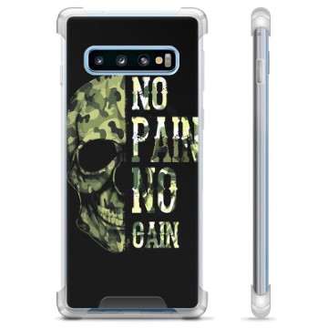 Samsung Galaxy S10 Hybridskal - No Pain, No Gain