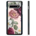 Samsung Galaxy S10+ Skyddsskal - Romantiska Blommor