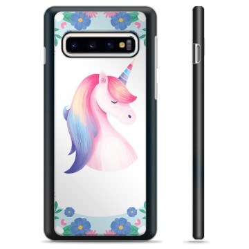 Samsung Galaxy S10 Skyddsskal - Enhörning