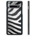 Samsung Galaxy S10 Skyddsskal - Zebra