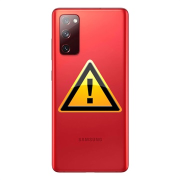 Samsung Galaxy S20 FE 5G Bak Skal Reparation - Cloud Red