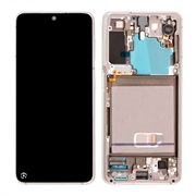 Samsung Galaxy S21 5G Fram Skal & LCD Display GH82-24544C - Vit