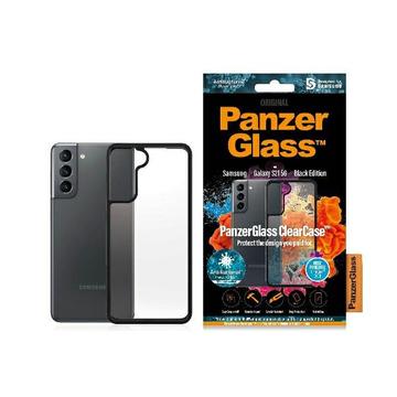 Samsung Galaxy S21 5G PanzerGlass ClearCase Antibakteriellt Skal - Svart / Klar