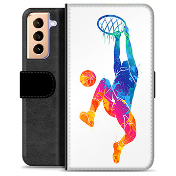 Samsung Galaxy S21+ 5G Premium Plånboksfodral - Slam Dunk