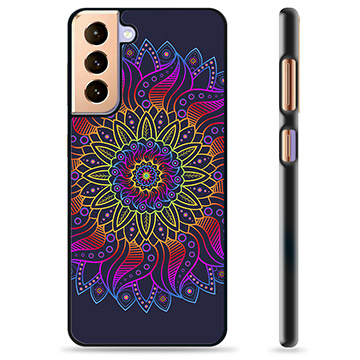 Samsung Galaxy S21+ 5G Skyddsskal - Färgrik Mandala