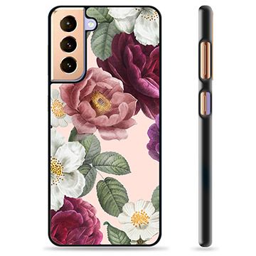 Samsung Galaxy S21+ 5G Skyddsskal - Romantiska Blommor