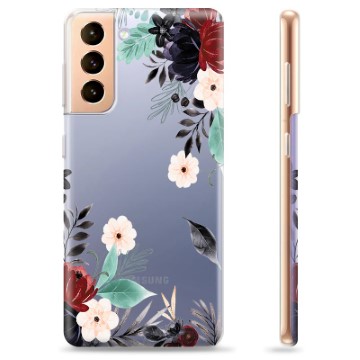 Samsung Galaxy S21+ 5G TPU-Skal - Höstblommor