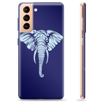 Samsung Galaxy S21+ 5G TPU-Skal - Elefant