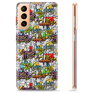 Samsung Galaxy S21+ 5G TPU-Skal - Graffiti