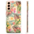 Samsung Galaxy S21+ 5G TPU-Skal - Rosa Blommor