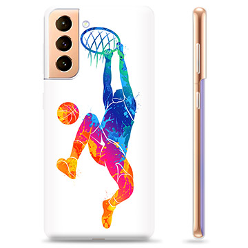 Samsung Galaxy S21+ 5G TPU-Skal - Slam Dunk