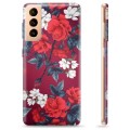 Samsung Galaxy S21+ 5G TPU-Skal - Vintage Blommor