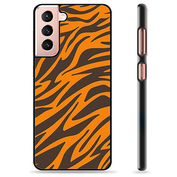 Samsung Galaxy S21 5G Skyddsskal - Tiger