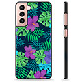 Samsung Galaxy S21 5G Skyddsskal - Tropiska Blommor