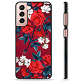 Samsung Galaxy S21 5G Skyddsskal - Vintage Blommor