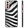 Samsung Galaxy S21 5G Skyddsskal - Zebra