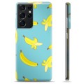 Samsung Galaxy S21 Ultra 5G TPU-Skal - Bananer