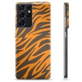 Samsung Galaxy S21 Ultra 5G TPU-Skal - Tiger