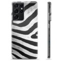 Samsung Galaxy S21 Ultra 5G TPU-Skal - Zebra