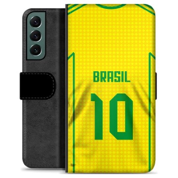 Samsung Galaxy S22+ 5G Premium Plånboksfodral - Brasilien