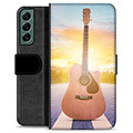 Samsung Galaxy S22+ 5G Premium Plånboksfodral - Gitarr