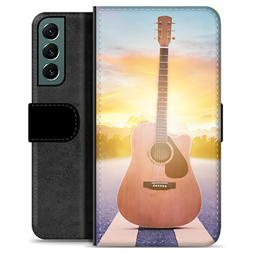 Samsung Galaxy S22+ 5G Premium Plånboksfodral - Gitarr