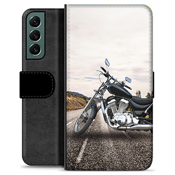 Samsung Galaxy S22+ 5G Premium Plånboksfodral - Motorcykel