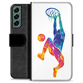 Samsung Galaxy S22+ 5G Premium Plånboksfodral - Slam Dunk