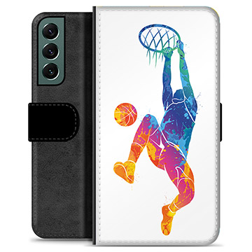 Samsung Galaxy S22+ 5G Premium Plånboksfodral - Slam Dunk